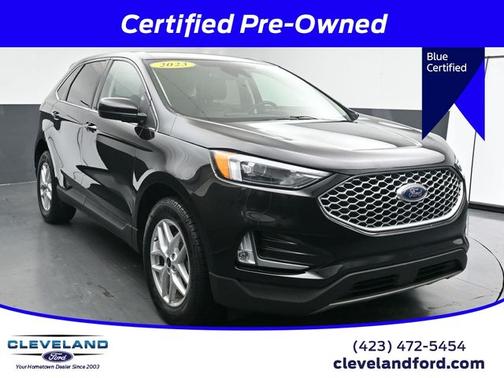 AGATE BLACK METALLIC 2023 Ford Edge SEL