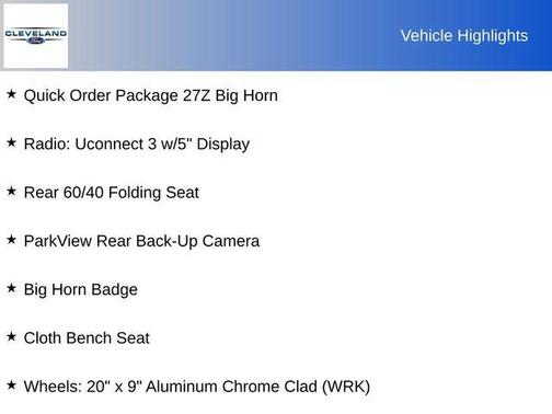 2022 RAM 1500 Big Horn