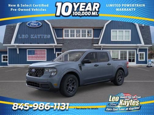 Azure Gray Metallic Tri-Coat 2026 Ford Maverick XLT