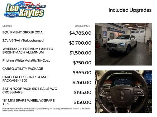 2022 Lincoln Nautilus Reserve