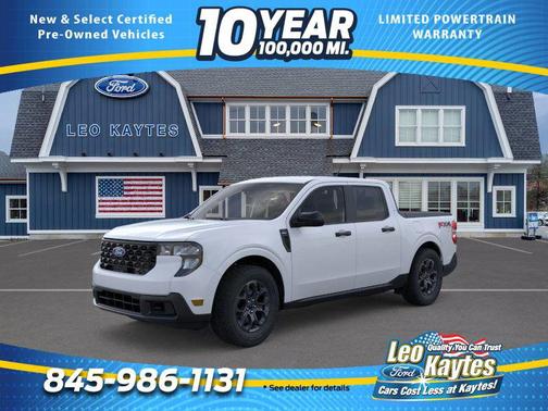 SPACE WHITE METALLIC 2026 Ford Maverick XLT