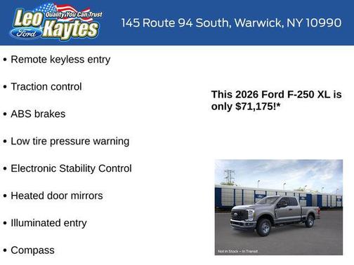 2026 Ford F-250 XL