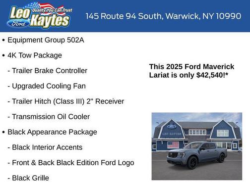 2025 Ford Maverick Lariat