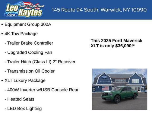2025 Ford Maverick XLT
