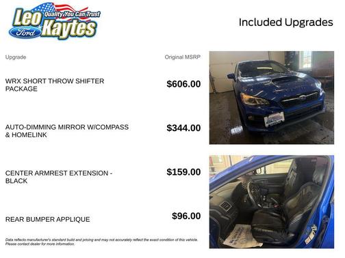 2018 Subaru WRX Base