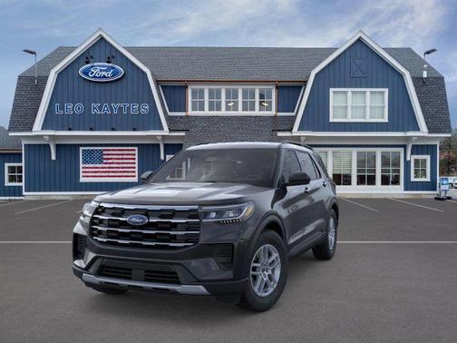 Agate Black Metallic 2026 Ford Explorer Active