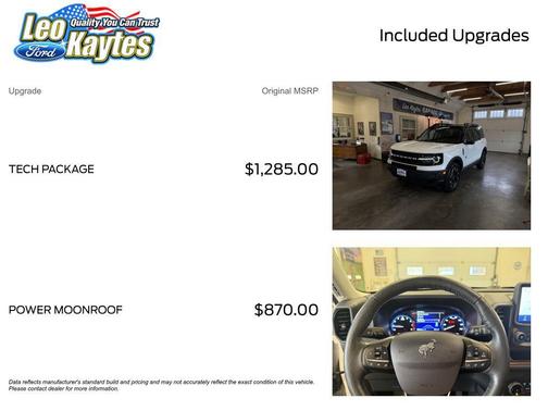 2022 Ford Bronco Sport Outer Banks