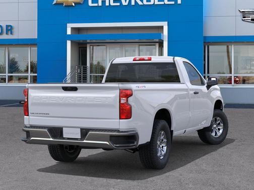 Summit White 2026 Chevrolet Silverado 1500 WT