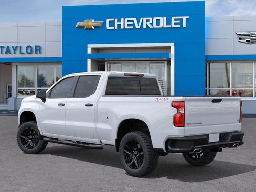 Summit White 2026 Chevrolet Silverado 1500 LT Trail Boss