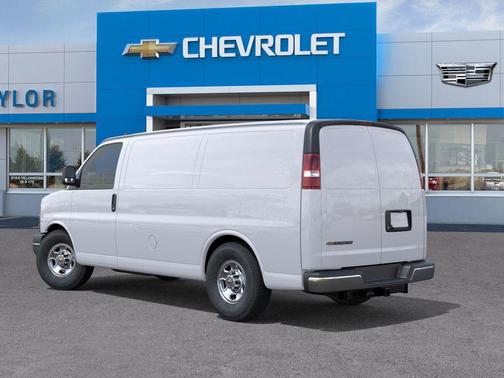 Summit White 2025 Chevrolet Express 3500 RWD 3500 Regular Wheelbase WT