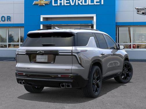 Sterling Gray Metallic 2026 Chevrolet Traverse RS