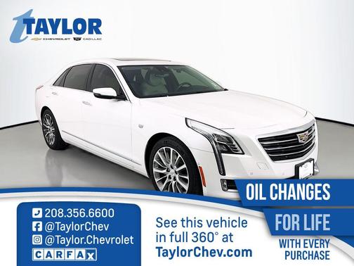 Crystal White Tricoat 2016 Cadillac CT6 3.0L Twin Turbo Premium Luxury