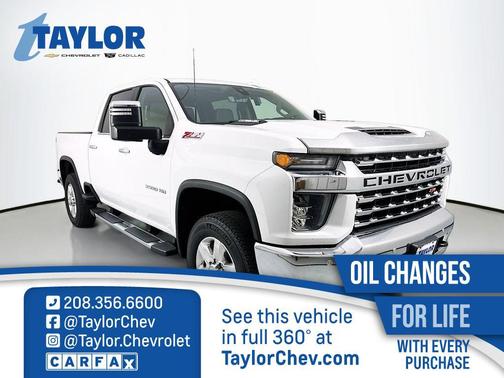 Summit White 2022 Chevrolet Silverado 3500 LTZ