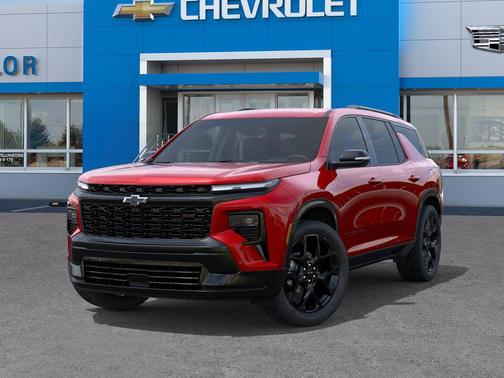Radiant Red Tintcoat 2026 Chevrolet Traverse RS
