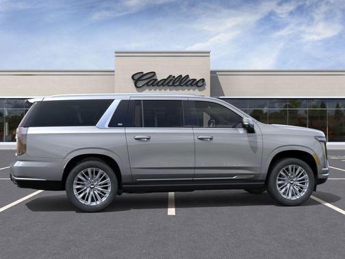 Argent Silver Metallic 2026 Cadillac Escalade ESV Luxury
