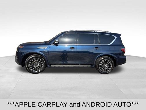 Hermosa Blue Pearl 2022 Nissan Armada Platinum 4WD