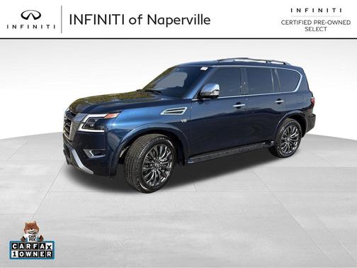 Hermosa Blue Pearl 2022 Nissan Armada Platinum 4WD