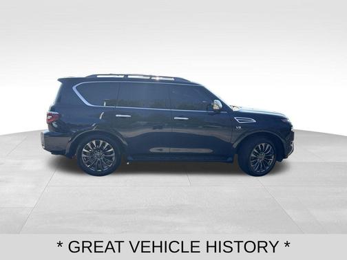 Hermosa Blue Pearl 2022 Nissan Armada Platinum 4WD