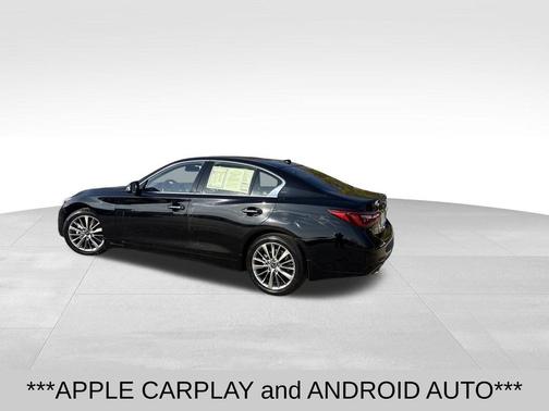 Black Obsidian 2024 INFINITI Q50 3.0t LUXE