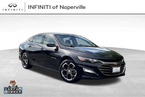 Black Metallic 2022 Chevrolet Malibu FWD LT