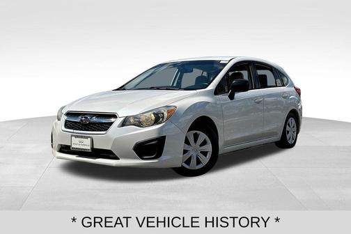 Satin White Pearl 2013 Subaru Impreza 2.0i