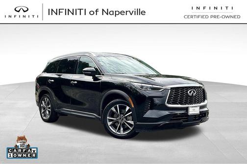 Mineral Black 2023 INFINITI QX60 Luxe