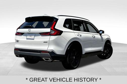 Platinum White Pearl 2026 Honda CR-V Hybrid Sport-L FWD