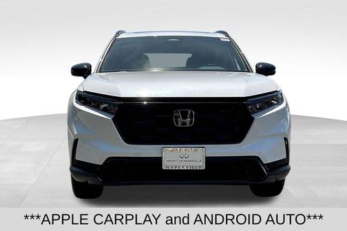 Platinum White Pearl 2026 Honda CR-V Hybrid Sport-L FWD