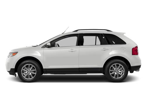 White Platinum Clearcoat Metallic 2014 Ford Edge Limited