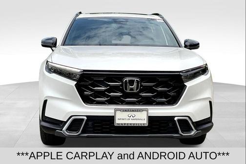Platinum White Pearl 2026 Honda CR-V Hybrid Sport Touring AWD