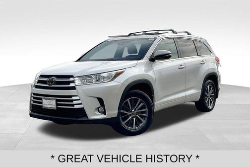 Blizzard Pearl 2018 Toyota Highlander XLE
