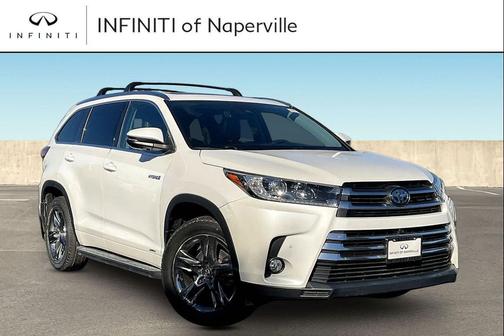 Blizzard Pearl 2017 Toyota Highlander Hybrid Platinum