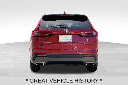 Radiant Red Metallic 2026 Honda CR-V Hybrid Sport-L FWD
