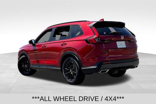Radiant Red Metallic 2026 Honda CR-V Hybrid Sport-L FWD