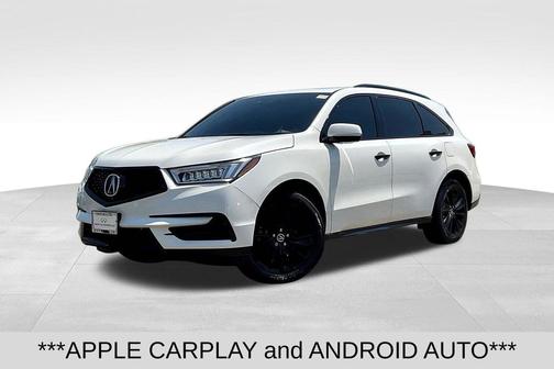 White Diamond Pearl 2019 Acura MDX 3.5L w/Technology & Entertainment Pkgs