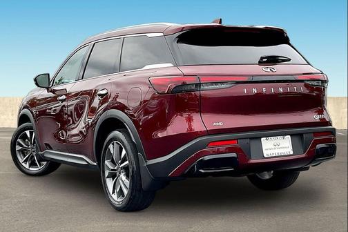 Deep Bordeaux/Black Obsidian 2023 INFINITI QX60 Luxe