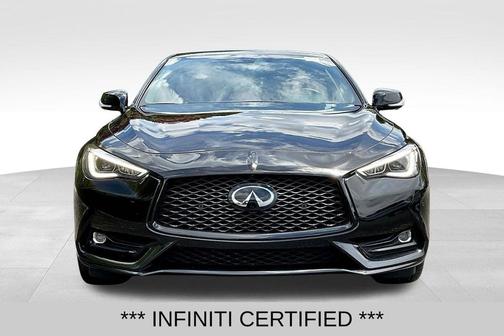 Midnight Black 2022 INFINITI Q60 3.0t Red Sport 400