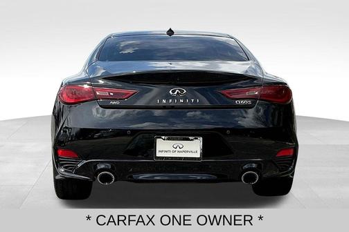 Midnight Black 2022 INFINITI Q60 3.0t Red Sport 400