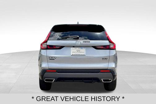 Solar Silver Metallic 2026 Honda CR-V Hybrid Sport Touring AWD