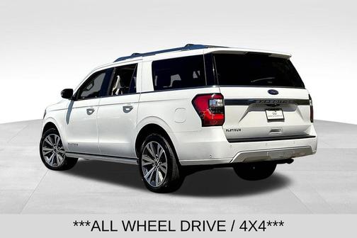 White Metallic 2020 Ford Expedition Max Platinum