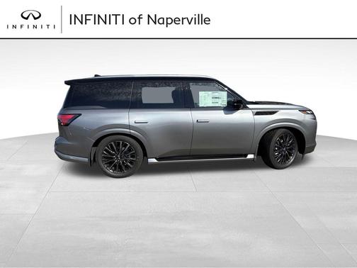 Dynamic Metal/Black Obsidian 2026 INFINITI QX80 AUTOGRAPH AWD