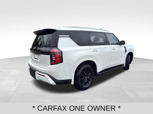 Aspen White 2025 Nissan Armada SV 4WD