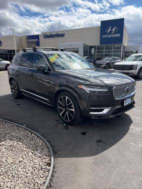 Gray 2024 Volvo XC90 B6 Ultimate Bright Theme 7-Seater