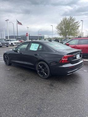 Black 2024 Volvo S60 B5 Plus Black Edition