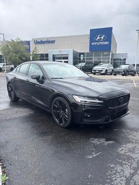 Black 2024 Volvo S60 B5 Plus Black Edition