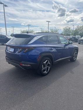 Intense Blue 2022 Hyundai TUCSON Limited