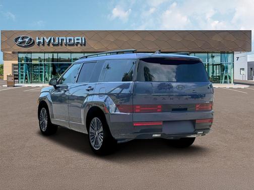 Atlantic Blue 2026 Hyundai SANTA FE HEV Calligraphy