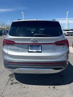 Shimmering Silver 2023 Hyundai SANTA FE HEV Limited