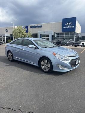 Blue Sky Metallic 2013 Hyundai SONATA Hybrid Limited