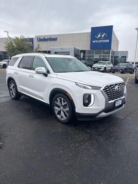 White 2020 Hyundai PALISADE SEL